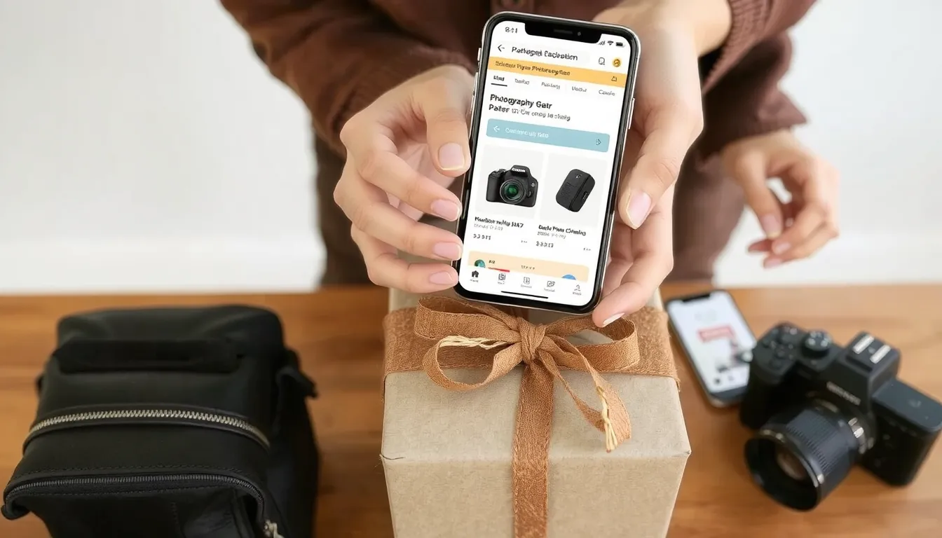 idée cadeau pour photographe
