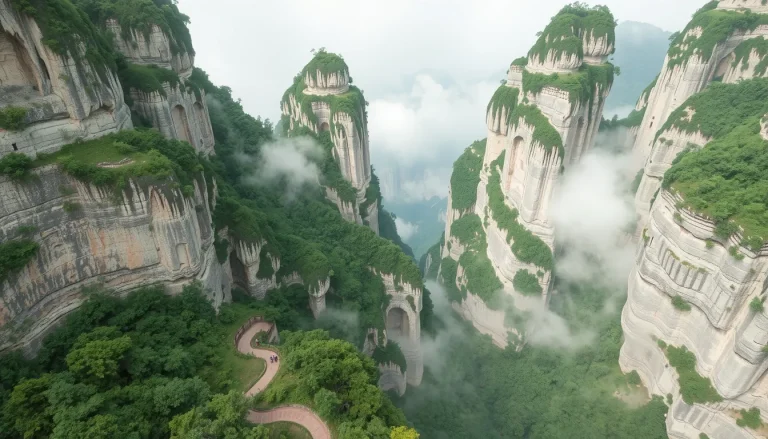 Parc national de Zhangjiajie : le décor chinois du film Avatar