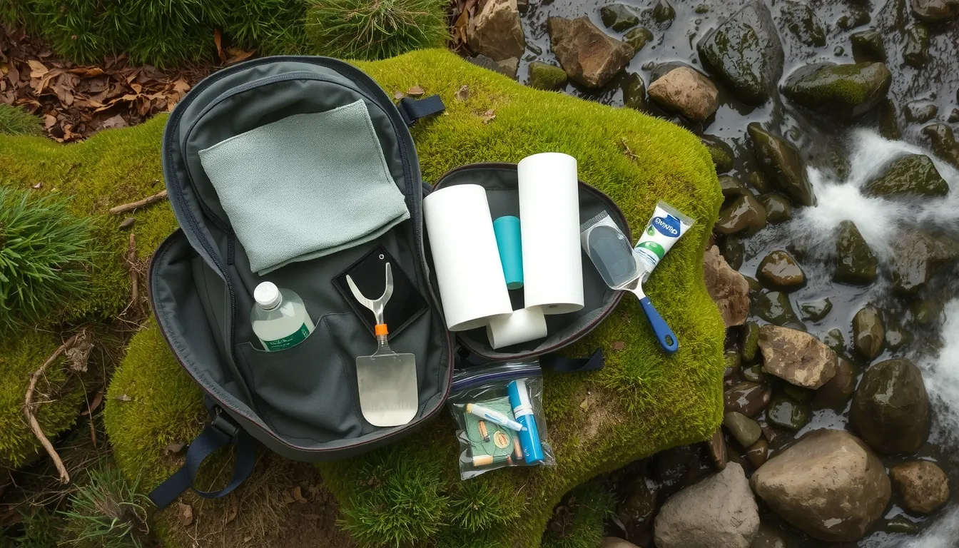 hygiène randonnée et camping