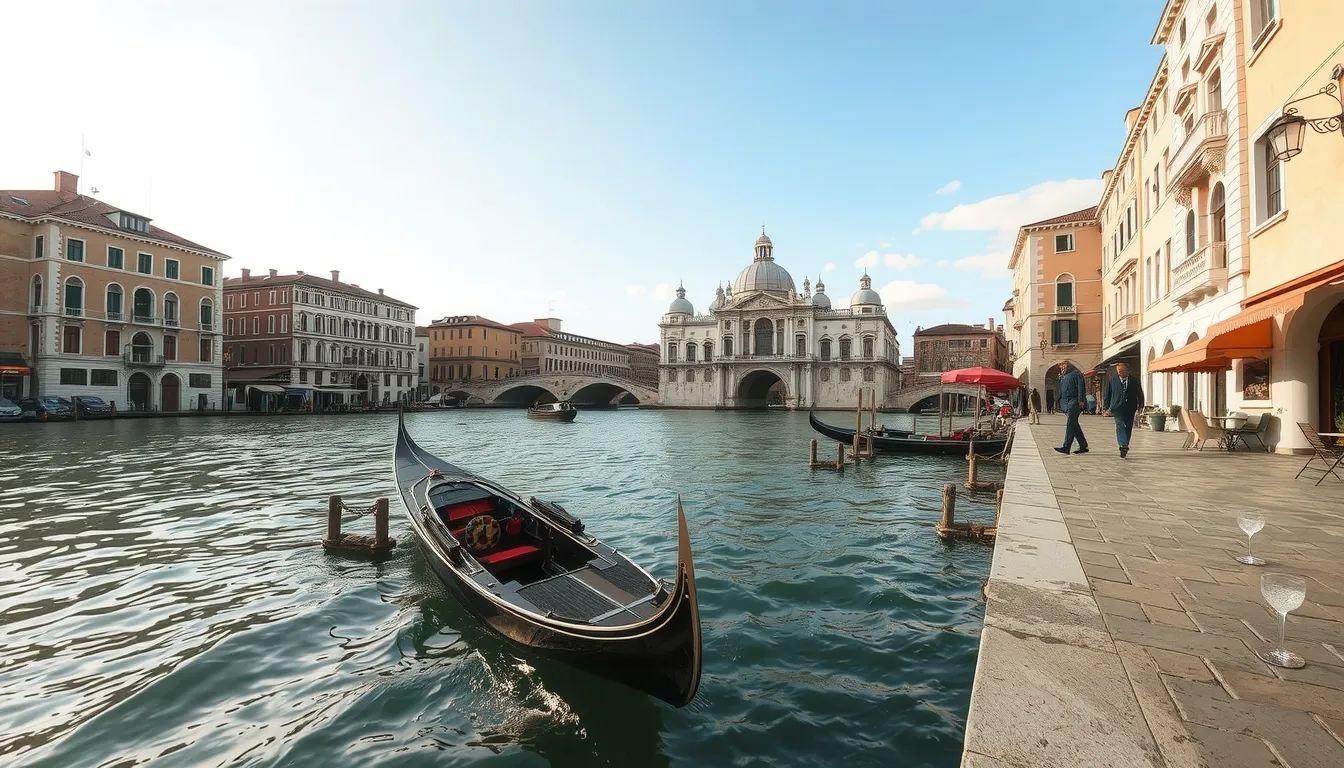une journée à venise