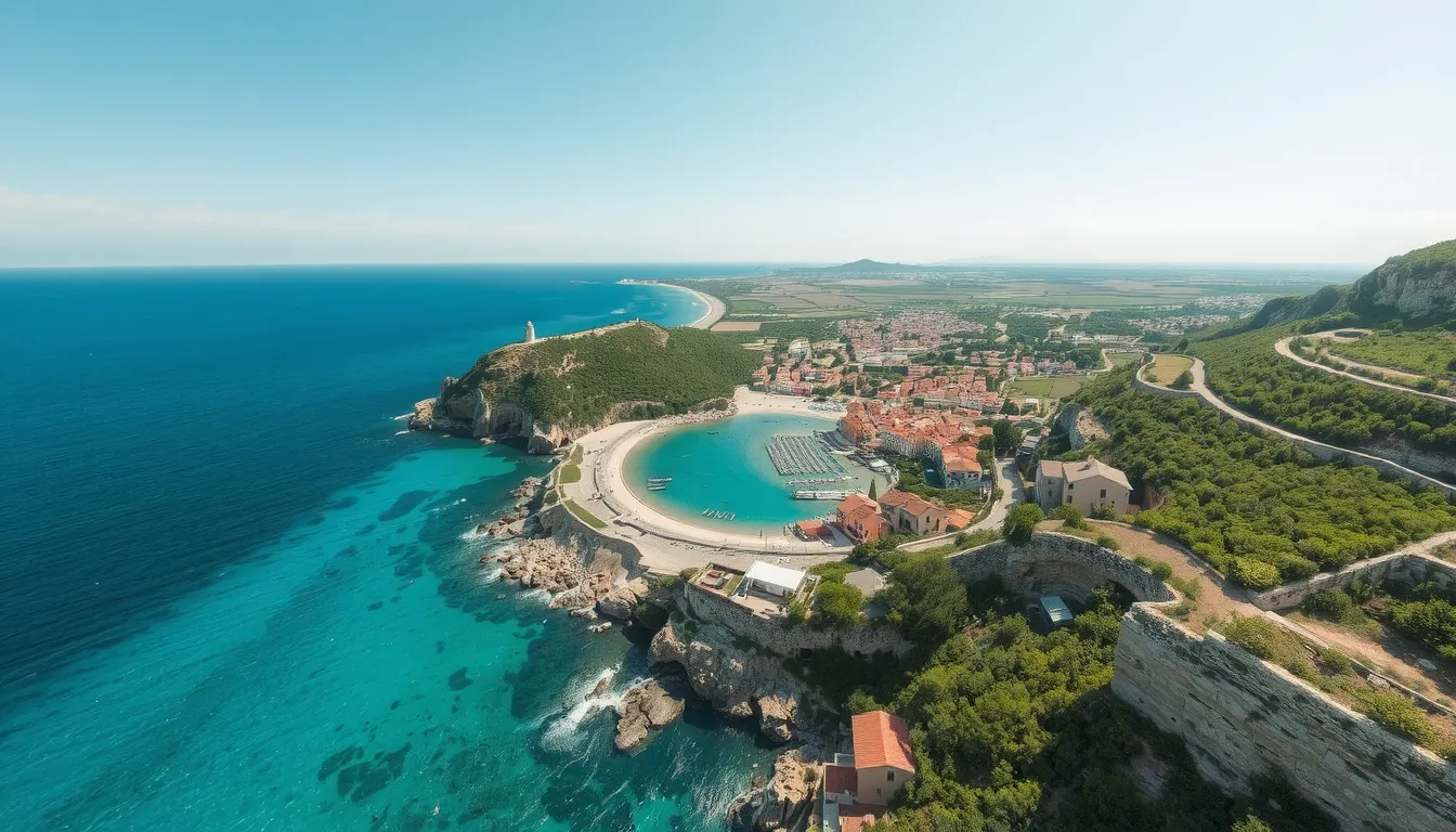 region dans le sud