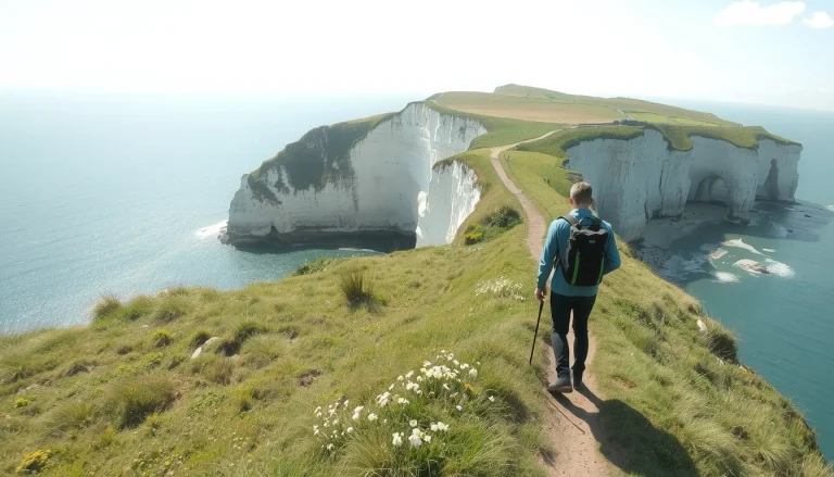 Sentier panoramique de la falaise d&rsquo;Aval : guide complet de la randonnée aux falaises d&rsquo;Étretat