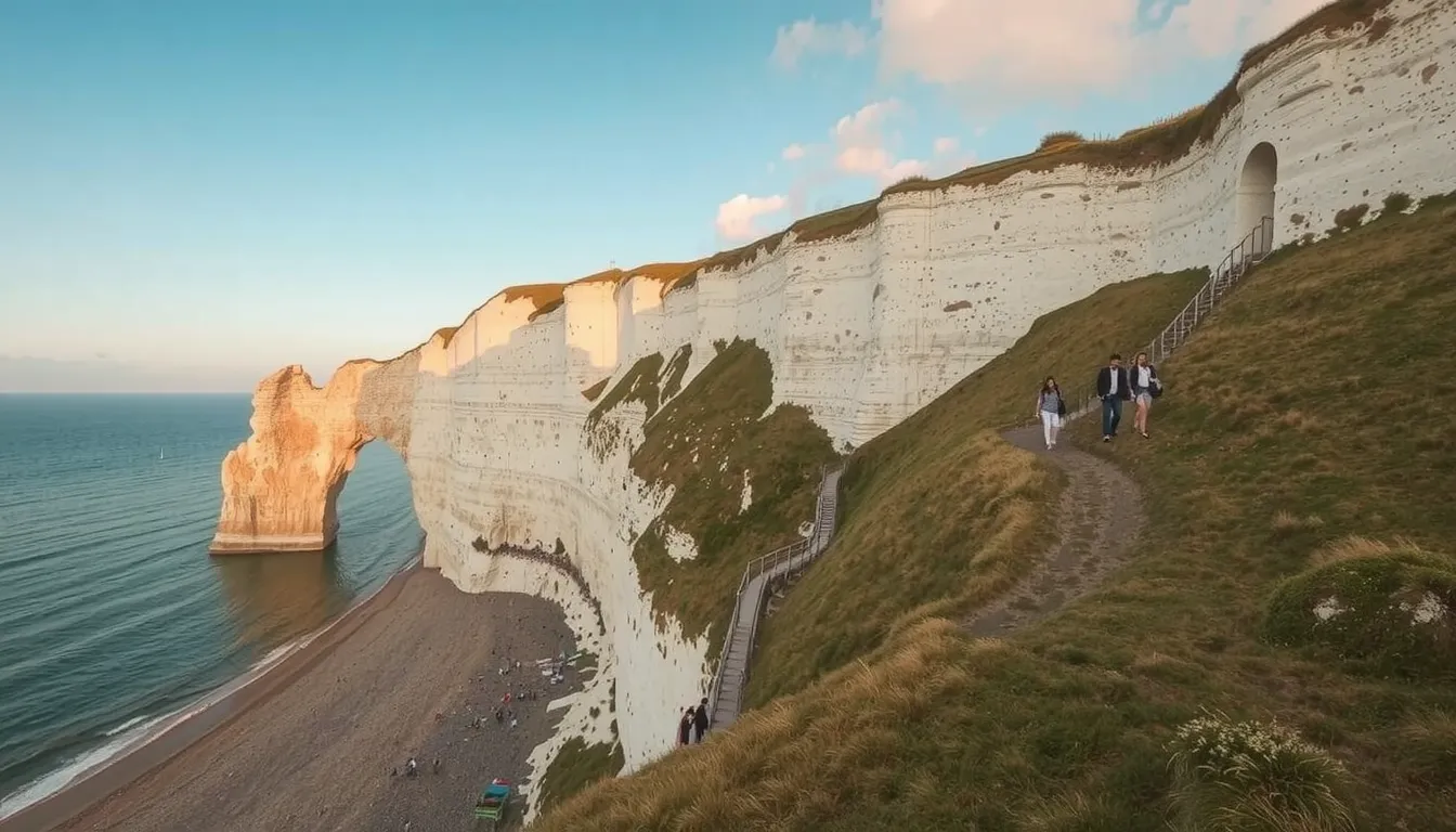 que visiter a etretat
